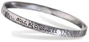 Armband klein Psalm 16,1 - silberfarbig Armband klein Psalm 16,1 - silberfarbig