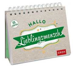 Hallo Lieblingsmensch - Aufstellbuch Hallo Lieblingsmensch - Aufstellbuch