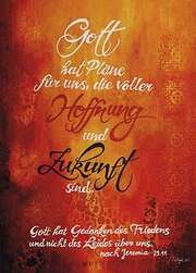 Postkarten: Gott hat Pläne für uns, 4 Stück Postkarten: Gott hat Pläne für uns, 4 Stück