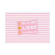 Postkarte "Glaube, Liebe, Hoffnung" - Kommunion Postkarte "Glaube, Liebe, Hoffnung" - Kommunion