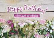 Faltkarte - Happy Birthday! Faltkarte - Happy Birthday!