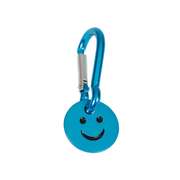 Schlüsselanhänger "Smiley" - türkis Schlüsselanhänger "Smiley" - türkis