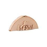 Krippe - Baumscheibe 11,5 cm Krippe - Baumscheibe 11,5 cm