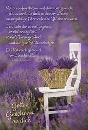 Doro Zachmann - Faltkarte: Gottes Geschenk an dich - Neutral Faltkarte: Gottes Geschenk an dich - Neutral