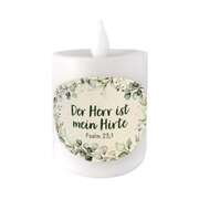 LED-Dauerkerze " Der Herr ist mein Hirte" LED-Dauerkerze " Der Herr ist mein Hirte"