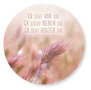 Wandschmuckbild - Er geht vor dir... 40cm Wandschmuckbild - Er geht vor dir... 40cm