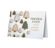Faltkarte - Frohes Fest und ein gesegnetes neues Jahr Faltkarte - Frohes Fest und ein gesegnetes neues Jahr