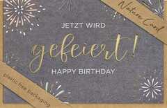 Faltkarte "Jetzt wird gefeiert!" Faltkarte "Jetzt wird gefeiert!"