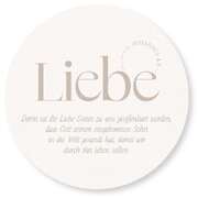 Wandschmuckbild: Liebe - 25cm Wandschmuckbild: Liebe - 25cm
