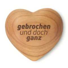 Handschmeichler "gebrochen und doch ganz"