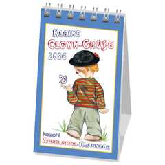 Kleine Clown Grüsse 2026 - Aufkleber-Kalender Kleine Clown Grüsse 2026 - Aufkleber-Kalender