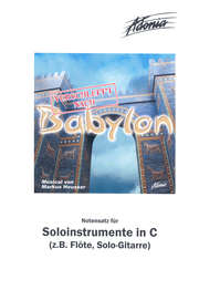 Notensatz Soloinstrumente in C: Verschleppt nach Babylon