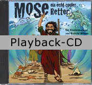 Playback-CD: Mose - ein echt cooler Retter