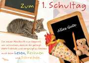 Zum 1. Schultag - Faltkarte Zum 1. Schultag - Faltkarte