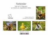 Postkartenserie Tierkinder, 12 Stück Postkartenserie Tierkinder, 12 Stück