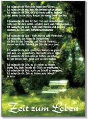Raumbild A3: Zeit zum Leben Raumbild A3: Zeit zum Leben