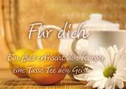 Tee-Postkarte - Für Dich Tee-Postkarte - Für Dich