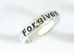 Fingerring "Forgiven" - 18 mm