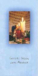 Faltkarten Advent - 5 Stück Faltkarten Advent - 5 Stück