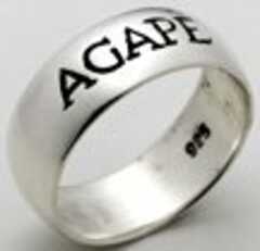 Fingerring "Agape" - 20 mm
