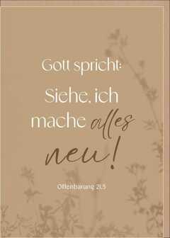 Jahreslosung 2026 - Faltkarte "Schattenspiel" Jahreslosung 2026 - Faltkarte "Schattenspiel"