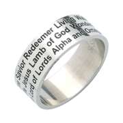 Fingerring "Names of Jesus" - 18 mm Fingerring "Names of Jesus" - 18 mm