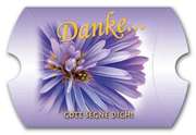 Geschenkschachtel "Danke" - ohne Inhalt Geschenkschachtel "Danke" - ohne Inhalt