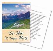 Der Herr ist mein Hirte - Faltkarte Der Herr ist mein Hirte - Faltkarte