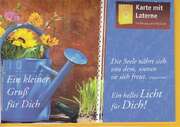 Laternenkarte - Ein kleiner Gruß für dich Laternenkarte - Ein kleiner Gruß für dich