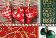 Grußkarte - Frohe Weihnachten Grußkarte - Frohe Weihnachten