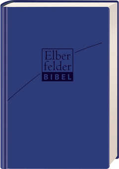 Elberfelder Bibel - Standardausgabe, ital. Kunstleder blu
