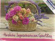 Faltkarten Geburtstag, 5 Stück Faltkarten Geburtstag, 5 Stück