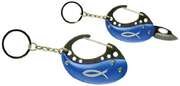 Karabiner-Taschenmesser - Blau Karabiner-Taschenmesser - Blau