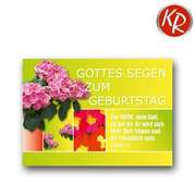 Postkarte - Gottes Segen zum Geburtstag Postkarte - Gottes Segen zum Geburtstag