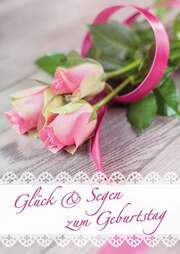 Postkarten: Glück und Segen zum Geburtstag, 12 Stück Postkarten: Glück und Segen zum Geburtstag, 12 Stück