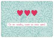 Es ist schön, dass es Dich gibt! - Faltkarte Es ist schön, dass es Dich gibt! - Faltkarte