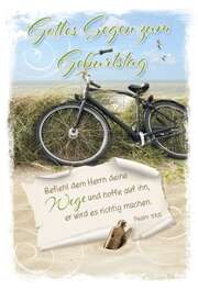 Faltkarte - Geburtstag Psalm 37,5 Faltkarte - Geburtstag Psalm 37,5