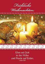 Postkarten: Ehre sei Gott in der Höhe, 4 Stück Postkarten: Ehre sei Gott in der Höhe, 4 Stück