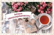 Tee-Postkarte - Duftende Geburtstagsüberraschung! Tee-Postkarte - Duftende Geburtstagsüberraschung!