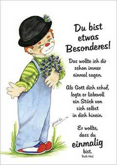 Postkarten: Du bist etwas Besonderes, 4 Stück - Ruth Heil - sendbuch.de