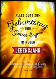 Postkarten: Alles Gute zum Geburtstag, 4 Stück Postkarten: Alles Gute zum Geburtstag, 4 Stück