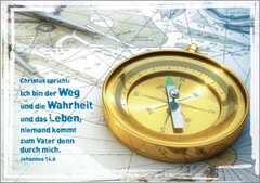 Doppelkarte "Kompass" bibl. Unterricht